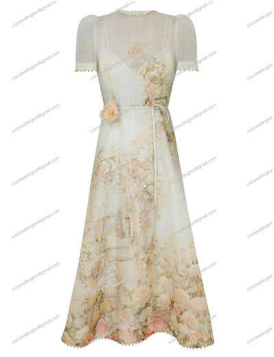 Memento Picnic Midi Dress
