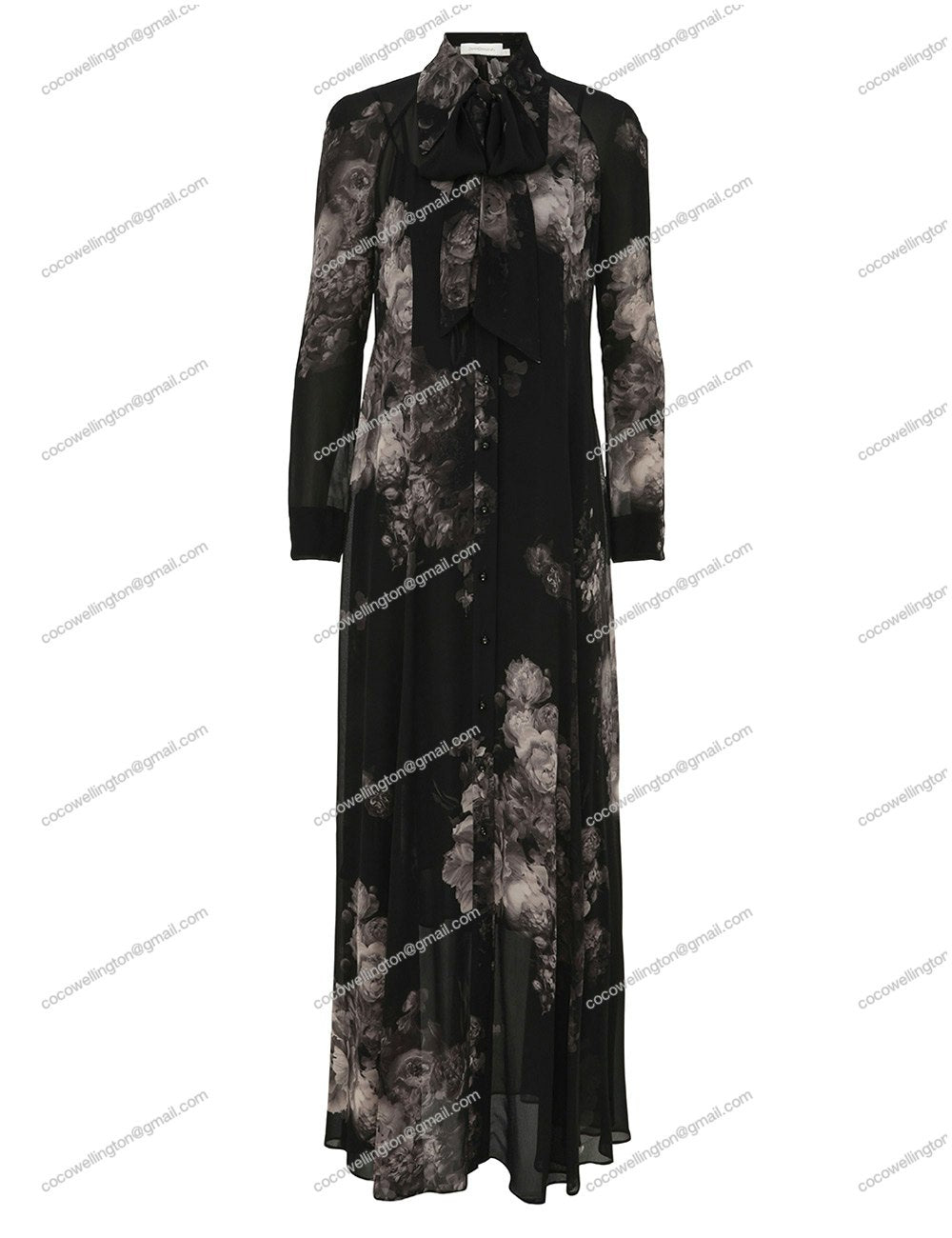 Hypnotic Maxi Shirt Dress