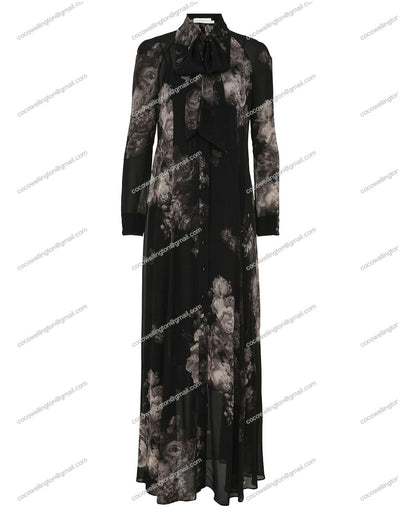 Hypnotic Maxi Shirt Dress