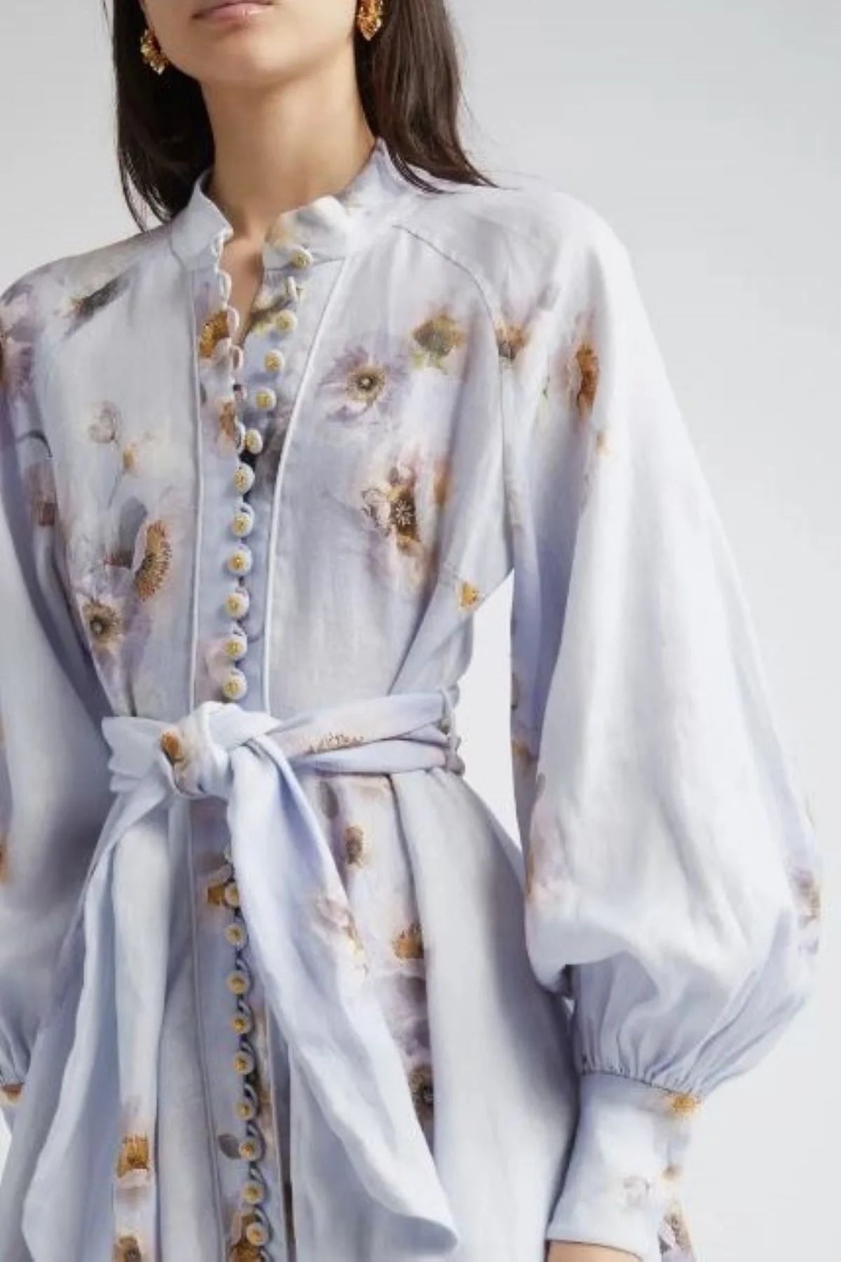 SPECIAL ORDER Hypnotic Buttoned Mini Dress