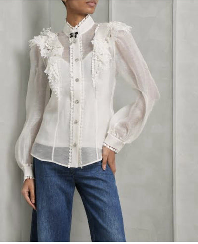 Crush Heart Embellished Blouse