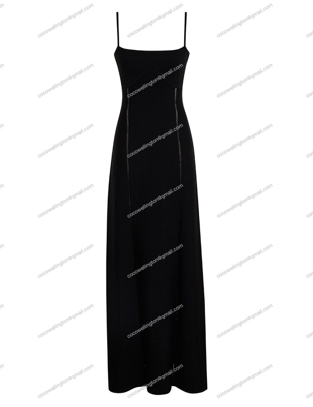 Matchmaker Knit Panelled Midi (Black)