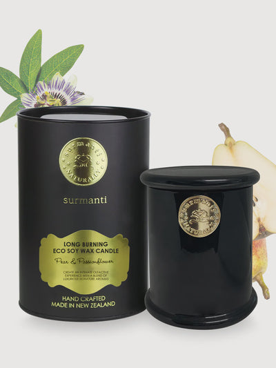 Pear and Passionflower  Long Burning Eco Soy Wax Candle
