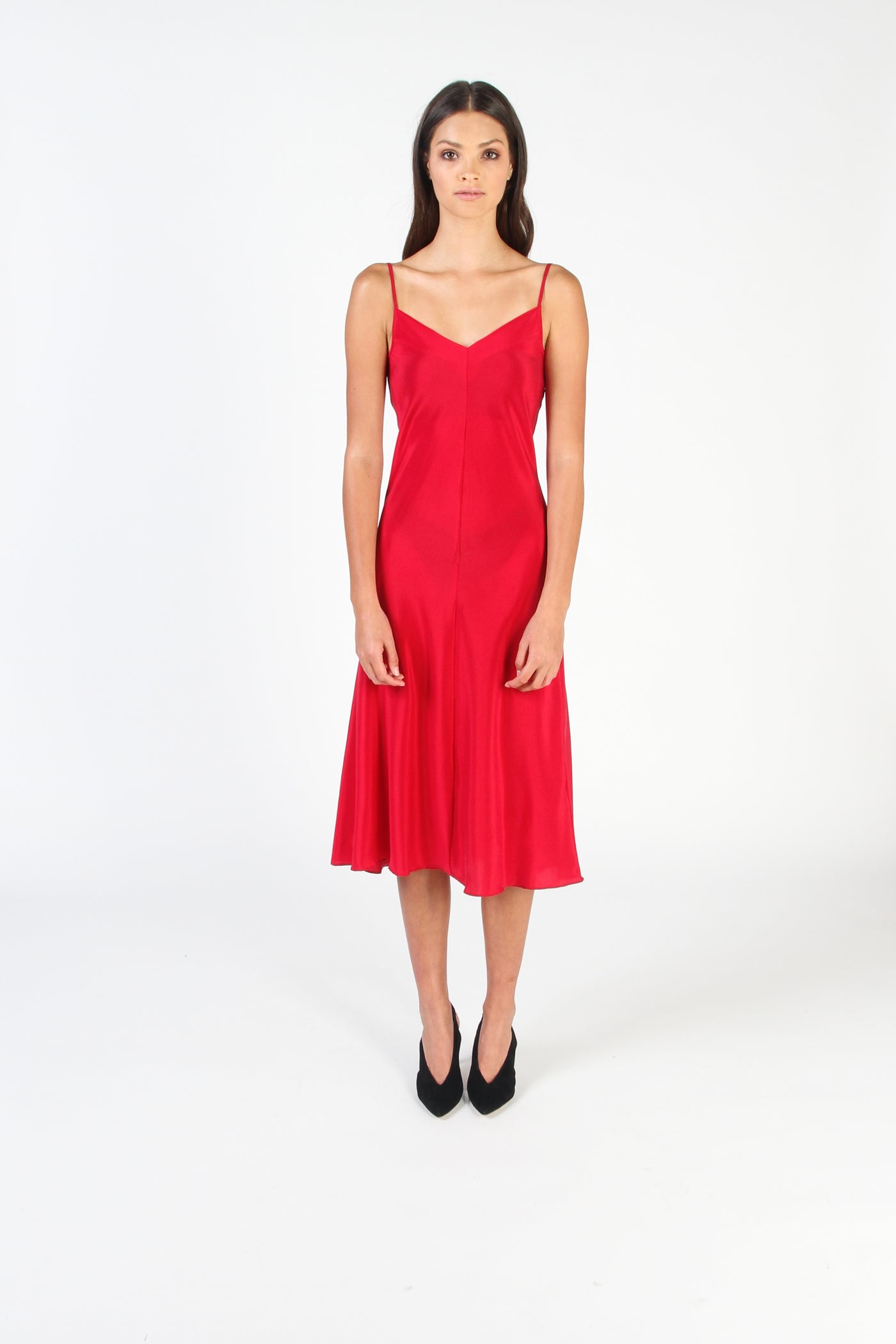 Slip Dress (Scarlet)